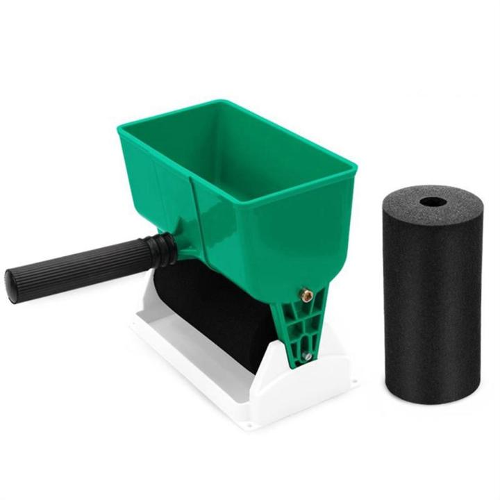 6-Inch Portable Hand-Held Gluing Roller Manual Gluing Tool for Woodworking Painting Tool Barrel