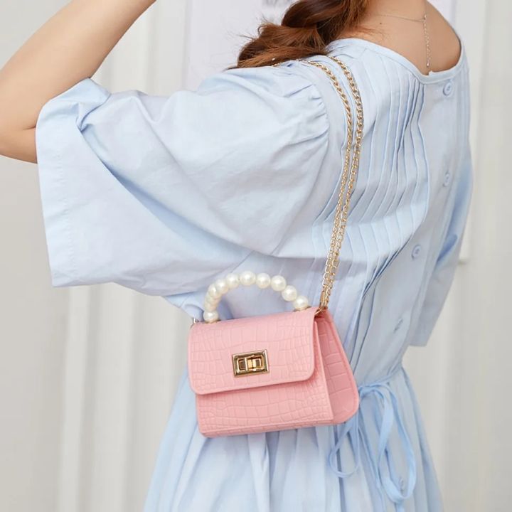 Women's%20Crocodile%20Jelly%20Handbag%202024%20Crossbody%20Bag%20with%20Pearl%20Detail%20-%20Image%207