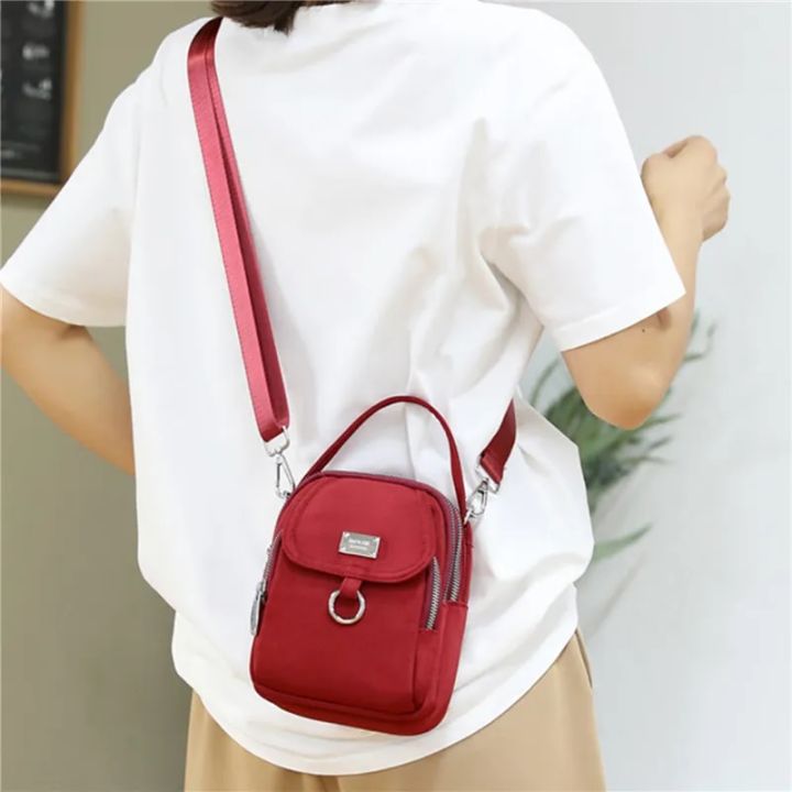 Nylon%20Women's%20Crossbody%20Bag%20Trend%202024%20Shoulder%20Handbag%20Solid%20Color%20Student%20Phone%20Bag%20Simple%20Shopper%20Bags%20Purse%20-%20Image%205