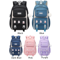 Kids Backpack Children School Bags Waterproof Primary Schoolbag Book Bag (purple).
