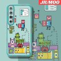 JIUMOO Case For Realme 6s Case Fashion Cartoon Monster Cube Thin Shockproof Square Edge Silicone Casing Full Cover Camera Protect Cases Softcase. 