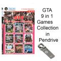 Gta 9 In 1 Games Collection In Pendrive - Enjoy A Variety Of Games With Gta 9 In 1 Collection.