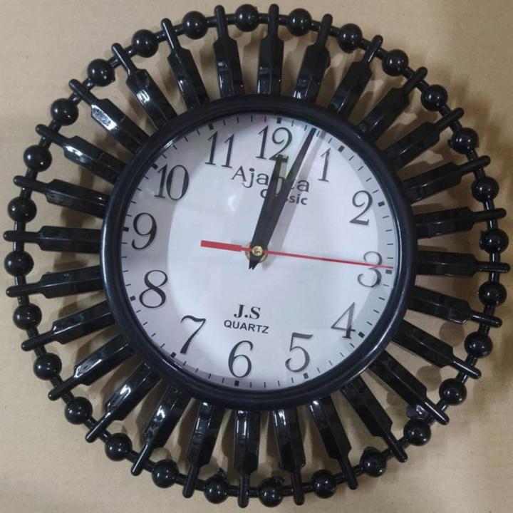Glass Beatyfull stylish wall clock | Daraz.com.bd