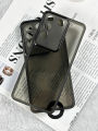 For Vivo V27e Mobile Cover Edge-Reinforced Shockproof Cushion Back Clear Hybrid Transparent Hard Cover Casing. 