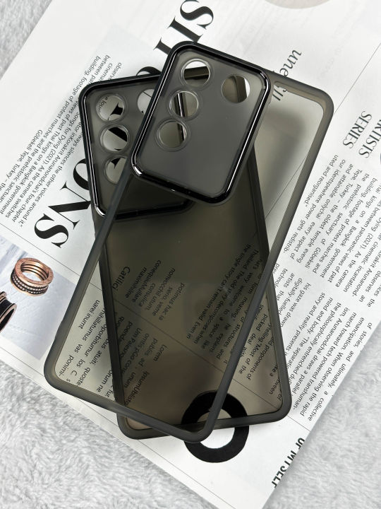 For%20Vivo%20V27e%20Mobile%20Cover%20Edge-Reinforced%20Shockproof%20Cushion%20Back%20Clear%20Hybrid%20Transparent%20Hard%20Cover%20Casing%20-%20Image%205