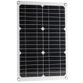 20W Solar Power Panels Outdoor Monocrystalline 18V Semi-Flexible Solar Panels to Generate Photovoltaic Modules. 