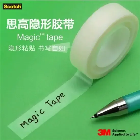 Removable%20tape%203M%20Magic%20Tape%20Scotch%20Magic%20Tape%20Office%20Transparent%20Tape%20Magic%20invisible%20tape%20-%20Image%203