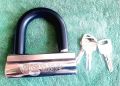 Disc Lock Heavy Duty (U type) Heavy Duty Disc Lock For Any Motorcycle. 