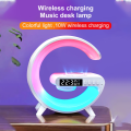 G63 Smart Light Sound Machine Super Wireless charging Station With Alarm Clock. 