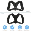Adjustable Back Aligner Clavicle Spine Back Shoulder Lumbar Support Belt Posture Correction To Prevent Strain Back ProtectorsBasketball. 