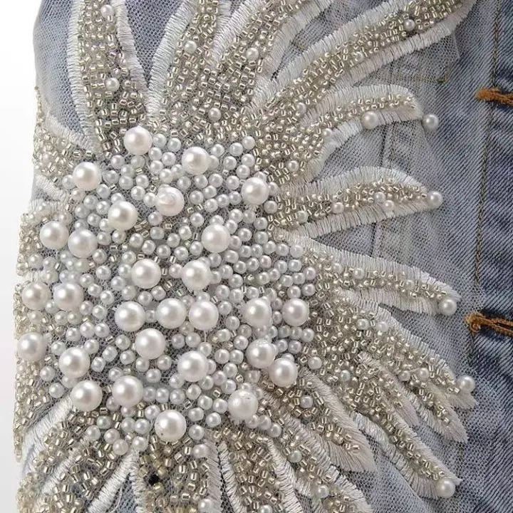 2023Spring%20New%20Korean%20Style%20Lace%20Bead%20Denim%20Vest%20Women's%20Short%20Sleeveless%20Tank%20Top%20Top%20Waistcoat%20Fashion%20-%20Image%206
