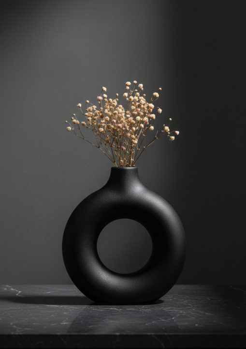 Modern%20Donut%20Flower%20Vase%20%E2%80%93%20Decorative%20Gypsum%20Home%20Decor%20-%20Image%205
