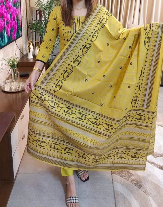 Exclusive%20Cotton%20Unstitched%20Skin%20Print%20High%20Quality%20Three%20Piece%20For%20Women%20-%203%20Pice%20Dress%20-%203%20Pice%20Dress%20-%20Image%204