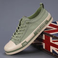 Men Canvas Shoes Comfortable Low-top Vulcanized Shoes Men Flats Espadrilles Breathable Casual Shoes Men Canvas Sneakers Wearhouse. 