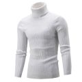 ZOGAA Casual Men Winter Solid Color Turtle Neck Long Sleeve Twist Knitted Slim Sweater Men's Knitted Sweaters Pullover Knitwear.