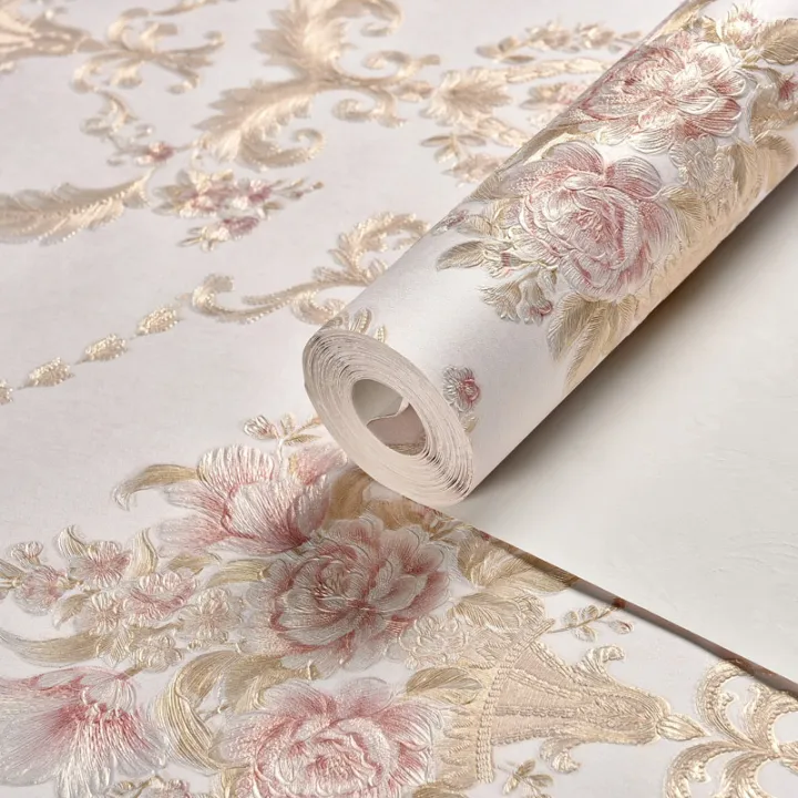 %E3%80%90Fashion%E3%80%91Vintage%20Embossed%20Damask%20Living%20room%20Background%20Floral%20Pattern%203D%20Textured%20Wall%20Paper%20Sticker%20Home%201M%20Roll%20-%20Image%207