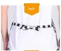 Adjustable Half-length Apron Striped Hotel Restaurant Chef Waiter Apron Kitchen Cook Apron With 2 Pockets Best Gadgets. 