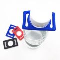 10Pcs Arrival Sports Outdoor Kettle Hanging Buckle Carabiner Water Bottle Holder Camping Hiking Rubber Buckle Hook Accessories. 