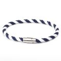 New Fashion Rope Bracelet Men Women Copper Magnetic Clasp Male Bracelets Bangles Jewelry Summer Style Couple Bracelets SL021. 