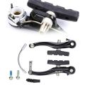 2pcs/set V Brakes Universal Bicycle Mountain Bike V-Brake Pads Clamp Parts Black 1pc.