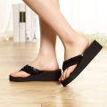 Rhinestone Women Slippers Flip Flops Summer Women Crystal Bling Beach Slides Sandals Casual Shoes Slip On Slipper Bath Shoes. 