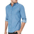 Denim Long Sleeve Shirt for Men_u3144.