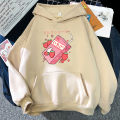 Strawberry Milk Hoodie Women/Men Harajuku Aesthetic Clothing Autumn Winter Kawaii Graphic Hoodies Girls Cute Printed Sweatshirts.