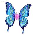Easter Electric Fairy Wing with Light with Music Moving Butterfly Wing Blue.