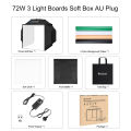 PULUZ 40CM/16'' Photo Studio Light Box Kit Softbox For Photography 4 Colors Backdrop,Photography Lightbox For Studio.