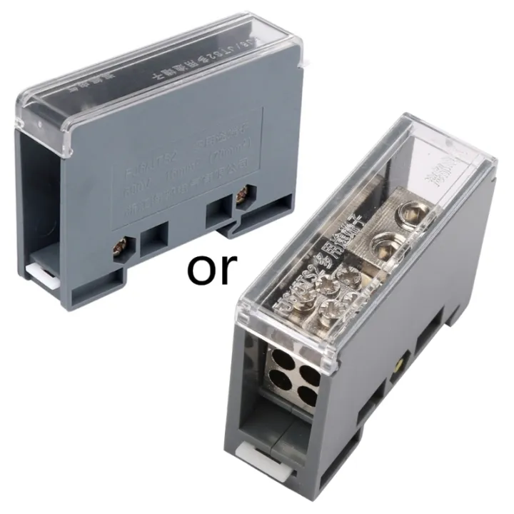 150A/200A Din Rail Terminal Block Distribution Box One in Multiple out Universal Power Junction Box for Circuit Breaker