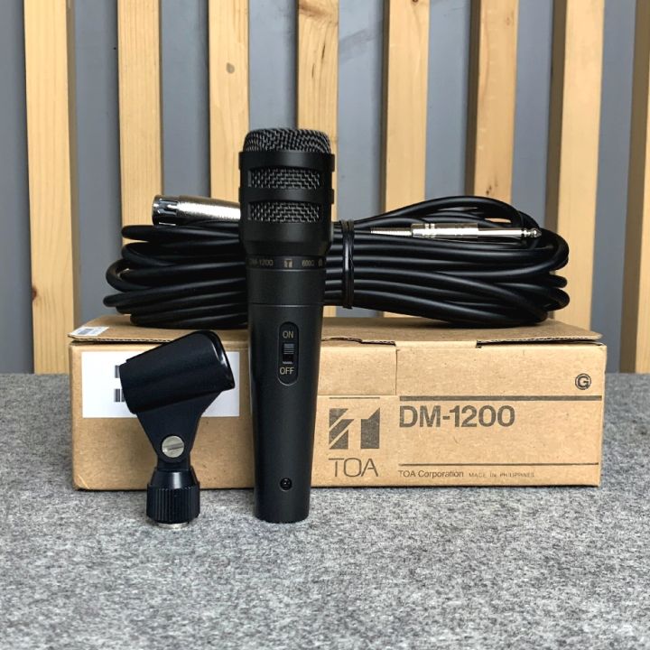 TOA DM-1200 Unidirectional Microphone