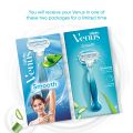 Razor - Venus Hair Removal Razor for Women with Aloe Vera - Single Piece Razor.