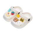 Flip Flops for Children Toddler Slippers Kids Summer Beach Shoes Girls Cartoon Home Slippers Boy Infant Sandals Slides Baby 1-8Y. 