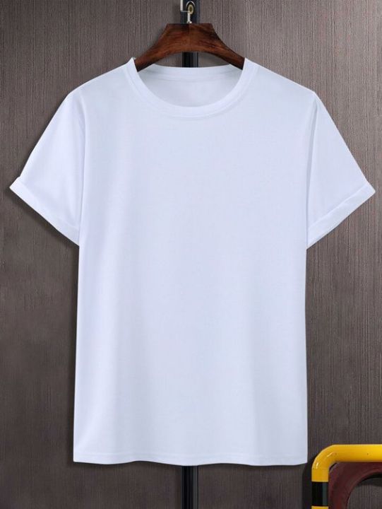 Trendsetter -Upscale Living -100% Pure Cotton Solid White Half