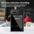 Bluetooth 5.3 MP3 Music Player Built-in Speaker With 180°Rotatable Camera MP3 2.5 Inch Full Touch Screen Portable HIFI Walkman. 
