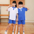 Shenzhen middle school uniform manufacturers spot wholesale spring, summer, autumn and winter four seasons new sports long-sleeved suit school uniforms. 