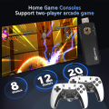 X8 Pro TV Game Console Gamestick 4K 30000 Games Emuelec System 40+ Emulator for PSP N64 Video Game Consolas Wireless Gamepads.