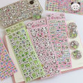 Tirado graffiti stickers, Korean English ins, cute cartoon handbook, goo card stickers, goo pan border decoration stickers.