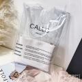 Fashion Holographic Handbags for Girls Clear PVC Handbag Clutch Bag Candid. 