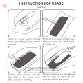 2 Pcs Hotline Games 2.0 Plus Mouse Anti-Slip Grip Tape DIY Version for Mouse,Grip Upgrade,Moisture Wicking,Pre Cut,Easy to Apply. 