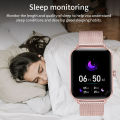 LIGE Smart Watch Women Bluetooth Call Smartwatch for Android HUAWEI Xiaomi Phone and iOS Apple iPhone Ladies Smart Bracelet Pink.