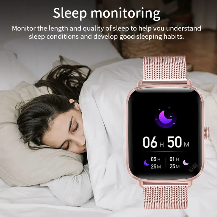 LIGE%20Smart%20Watch%20Women%20Bluetooth%20Call%20Smartwatch%20for%20Android%20HUAWEI%20Xiaomi%20Phone%20and%20iOS%20Apple%20iPhone%20Ladies%20Smart%20Bracelet%20Pink%20-%20Image%205