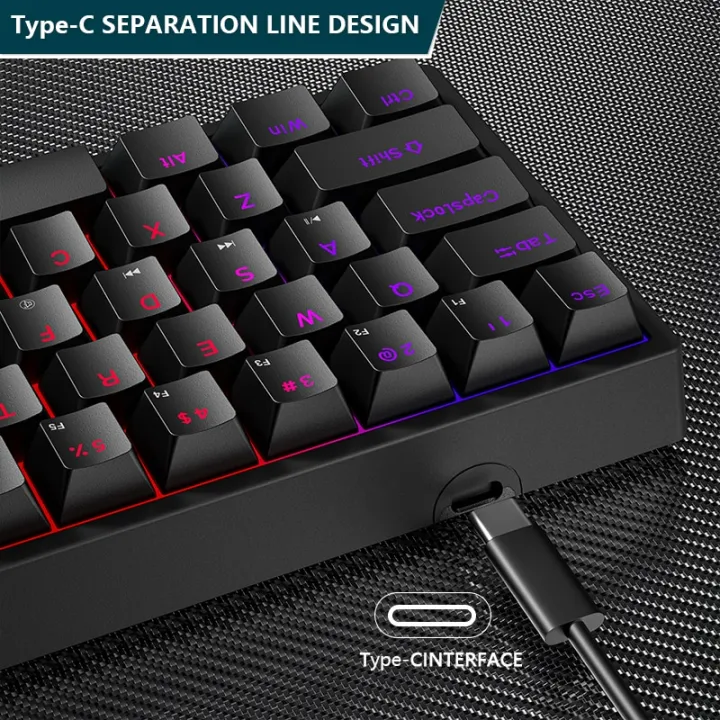 K620%20Mini%20Gaming%20Mechanical%20Keyboard%2061%20Keys%20RGB%20Hotswap%20Type-C%20Wired%20Gaming%20Keyboard%20PBT%20Keycaps%2060%25%20Ergonomics%20Keyboards%20-%20Image%207