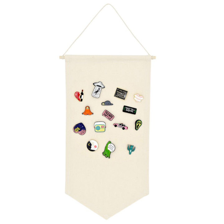 Ins%20Style%20Cartoon%20Badge%20Brooch%20Medal%20Display%20Storage%20Hanging%20Cloth%20-%20Image%204