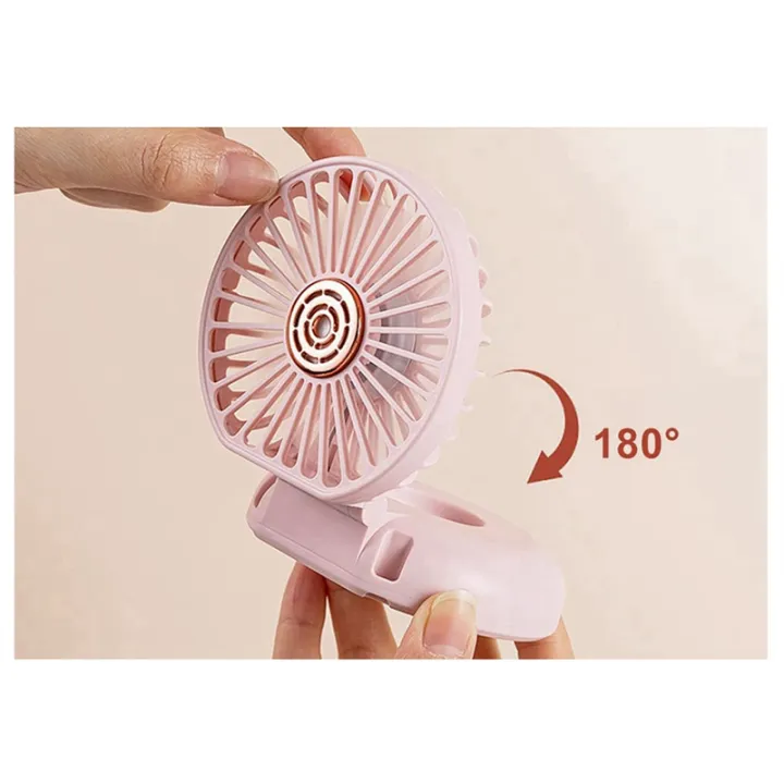 Handheld%20Fan,%20Portable%20Neck%20Fan,%20Folding%20Fan%20(Pink)%20-%20Image%204