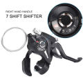 Shimano 7-Speed Right-Hand Shimano Bike Shift Lever - High-Quality Bicycle Handlebar Control Component. 