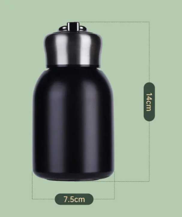300ML%20cute%20Lady%20Kid%20Mini%20Pocket%20Double%20Wall%20Drinking%20Leakproof%20Vacuum%20Flasks%20Thermos%20Tumbler%20Cup%20Insulated%20Water%20Bottle%20-%20Image%202