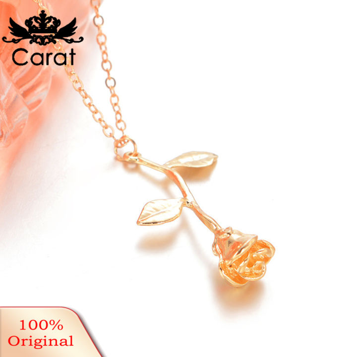 Women%20Elegant%20Rose%20Flower%20Pendant%20Chain%20Necklace%20Jewelry%20Valentines%20Day%20Gift%20-%20Image%209