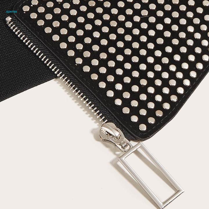 Women%20Wide%20Stretchy%20Belts%20Corset%20Belt%20Front%20Zipper%20Belts%20Wide%20Waist%20Belt%20Waistband%20for%20Dresses%20Coats%20-%20Image%205