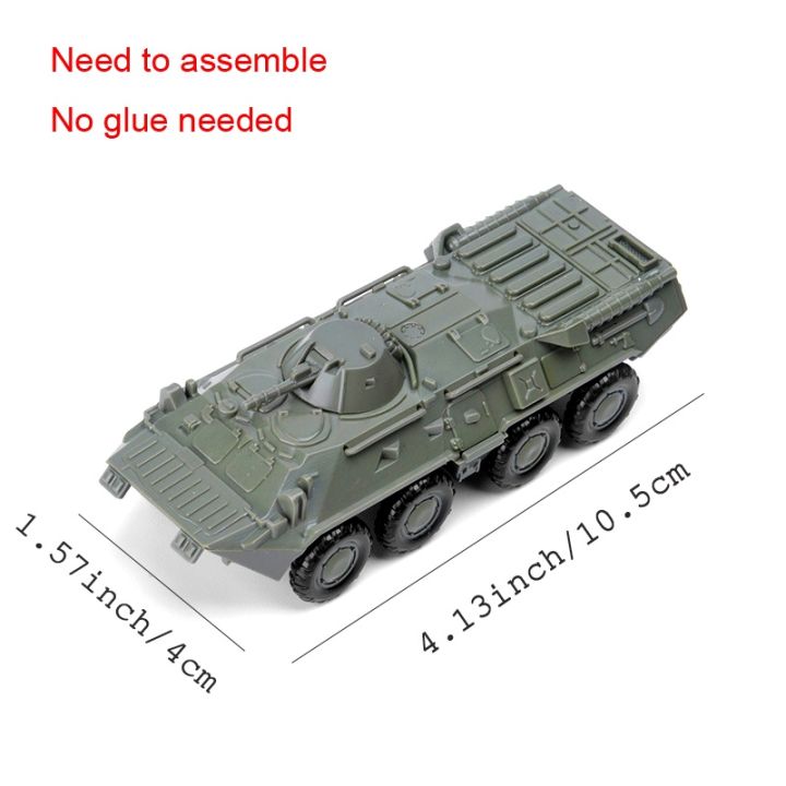 1/72%204D%20Assembly%20Military%20Vehicle%20Model%20M35%20Truck%20Hummer%20M3%20Armored%20Vehicles%20Building%20Kit%20Toy%20WW2%20Soldier%20Models%20Gift%20-%20Image%202